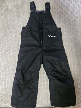 Arctix Black Insulated Snow Bib Pants